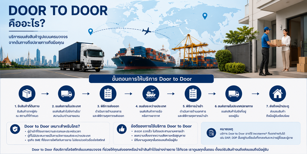 What Is Door to Door Shipping?